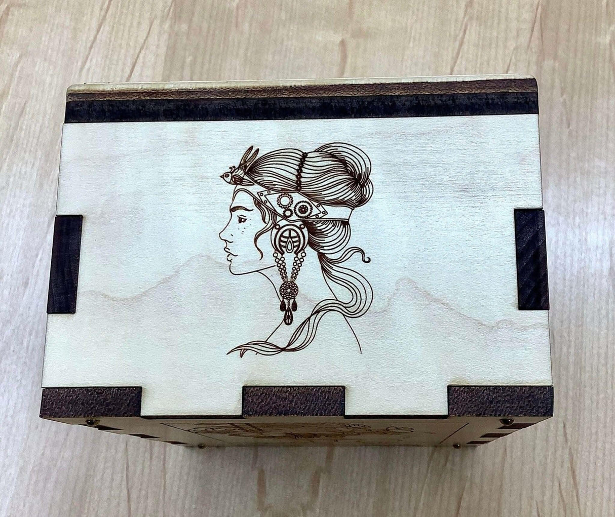 Personalizable & Beautiful Puzzle Box for Gift Cards and Money - Christmas Gift to Remember - The Belle Lock Box - Unique and Special - Creative Crafthouse