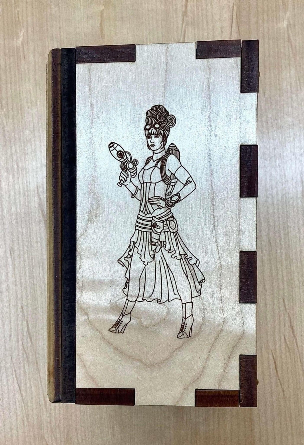 Personalizable & Beautiful Puzzle Box for Gift Cards and Money - Christmas Gift to Remember - The Belle Lock Box - Unique and Special - Creative Crafthouse