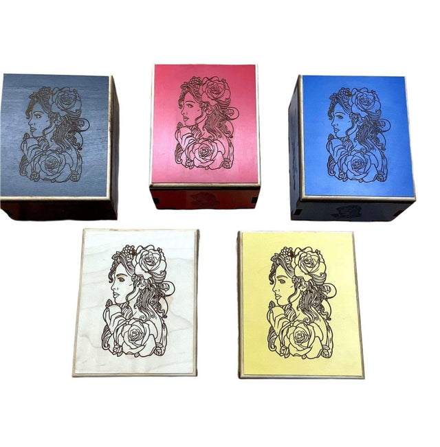 Personalizable & Beautiful Puzzle Box for Gift Cards and Money - Christmas Gift to Remember - The Belle Lock Box - Unique and Special - Creative Crafthouse