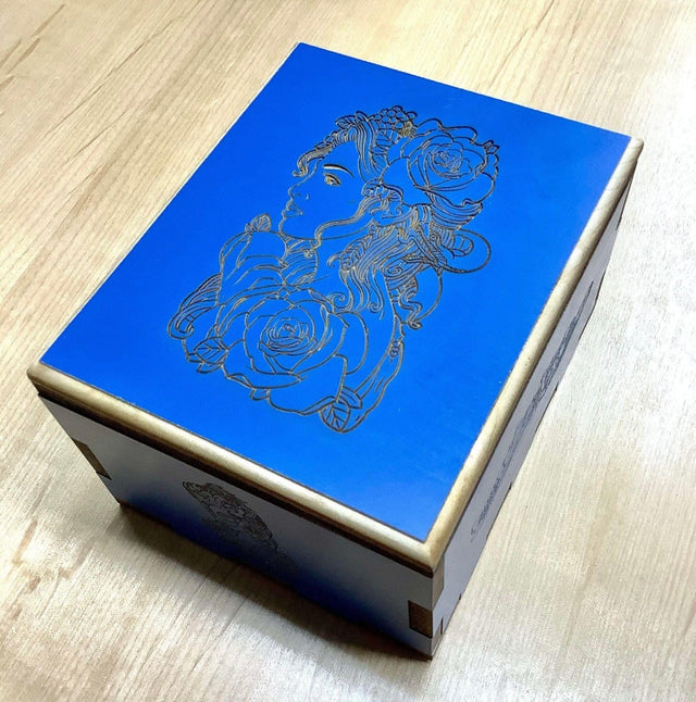 Personalizable & Beautiful Puzzle Box for Gift Cards and Money - Christmas Gift to Remember - The Belle Lock Box - Unique and Special - Creative Crafthouse