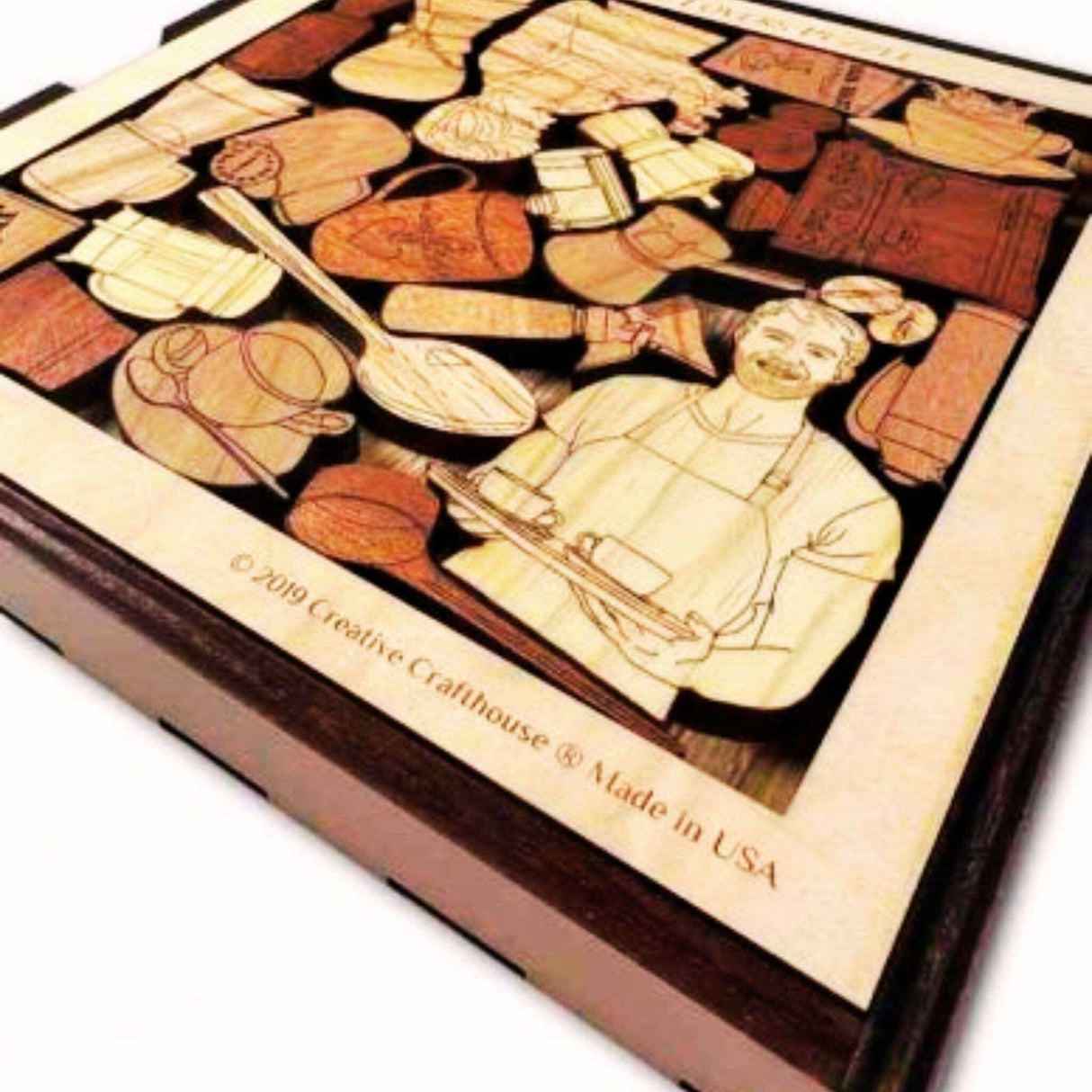 Coffee Lovers Puzzle | Personalizable Gift and Decor for Java Drinkers - Creative Crafthouse