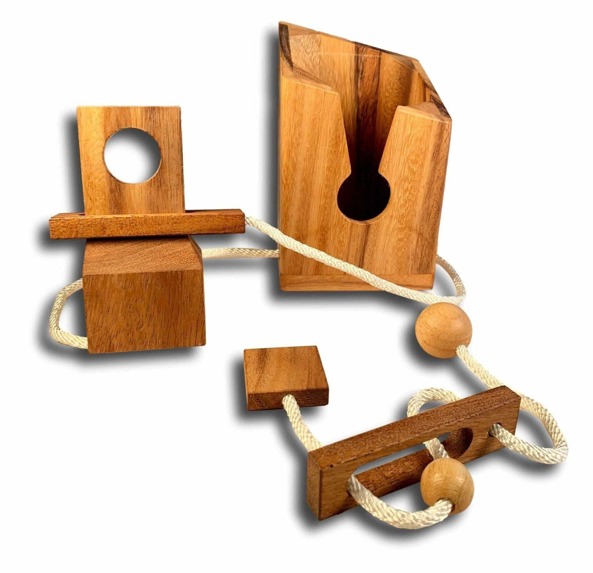 Personalized Christmas Gift for Dads Who Love Wine | The Wine Bottle Puzzle | Laser Engrave a Name or Message for a Memorable Keepsake - Creative Crafthouse