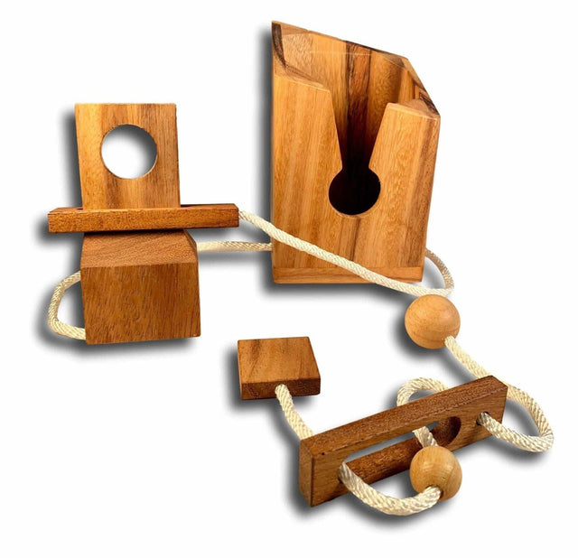 Personalized Christmas Gift for Dads Who Love Wine | The Wine Bottle Puzzle | Laser Engrave a Name or Message for a Memorable Keepsake - Creative Crafthouse