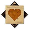 Personalized Heart Tangram Puzzle – Custom Mother's Day Gift - Creative Crafthouse