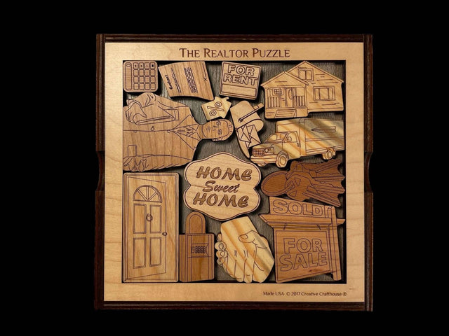 Personalized Realtor Puzzle – Gift for Real Estate Agents - Creative Crafthouse