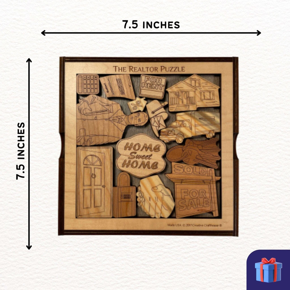 Personalized Realtor Puzzle – Gift for Real Estate Agents - Creative Crafthouse