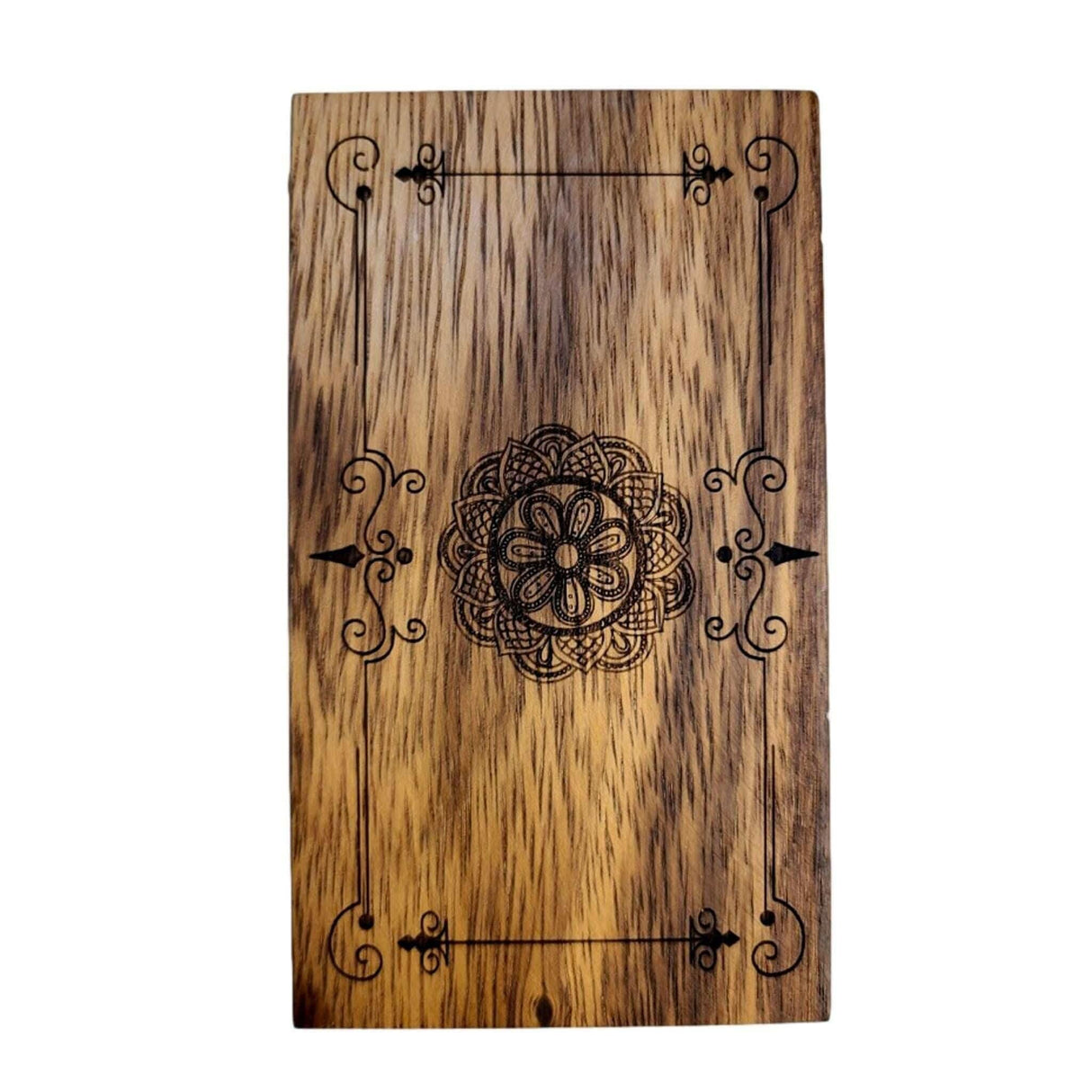 Personalized Wooden Puzzle Box | The Mandala Secret Lock Box | Artisan Gift Card Box | Unique Gift for Teens - Creative Crafthouse