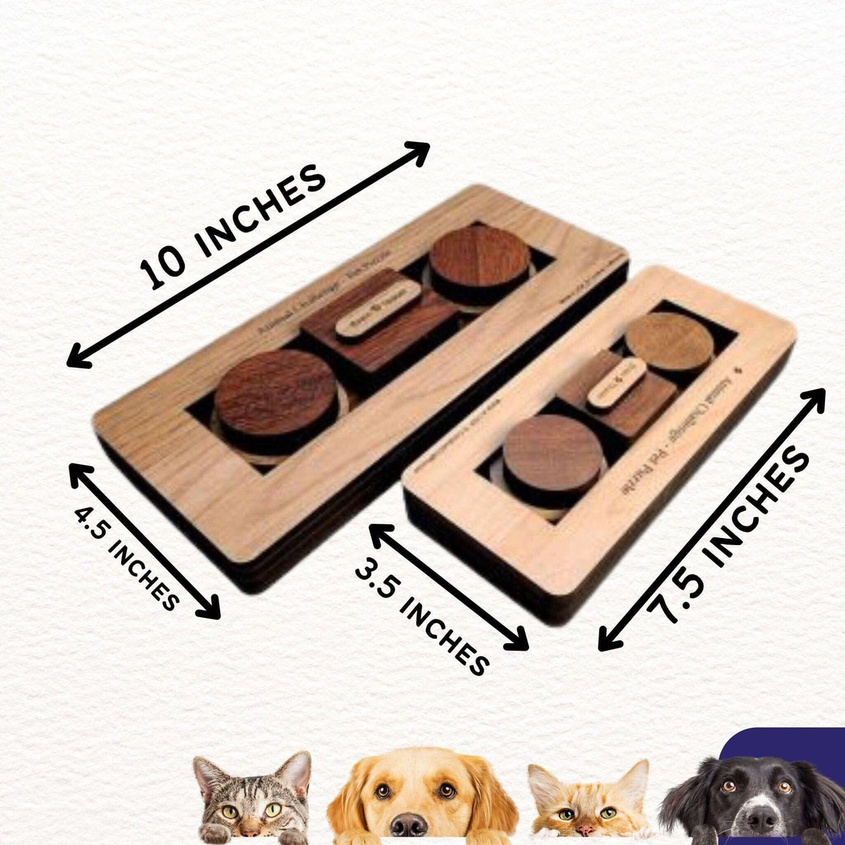 Pet Challenge Puzzle – Interactive Treat Toy for Dogs & Cats - Creative Crafthouse