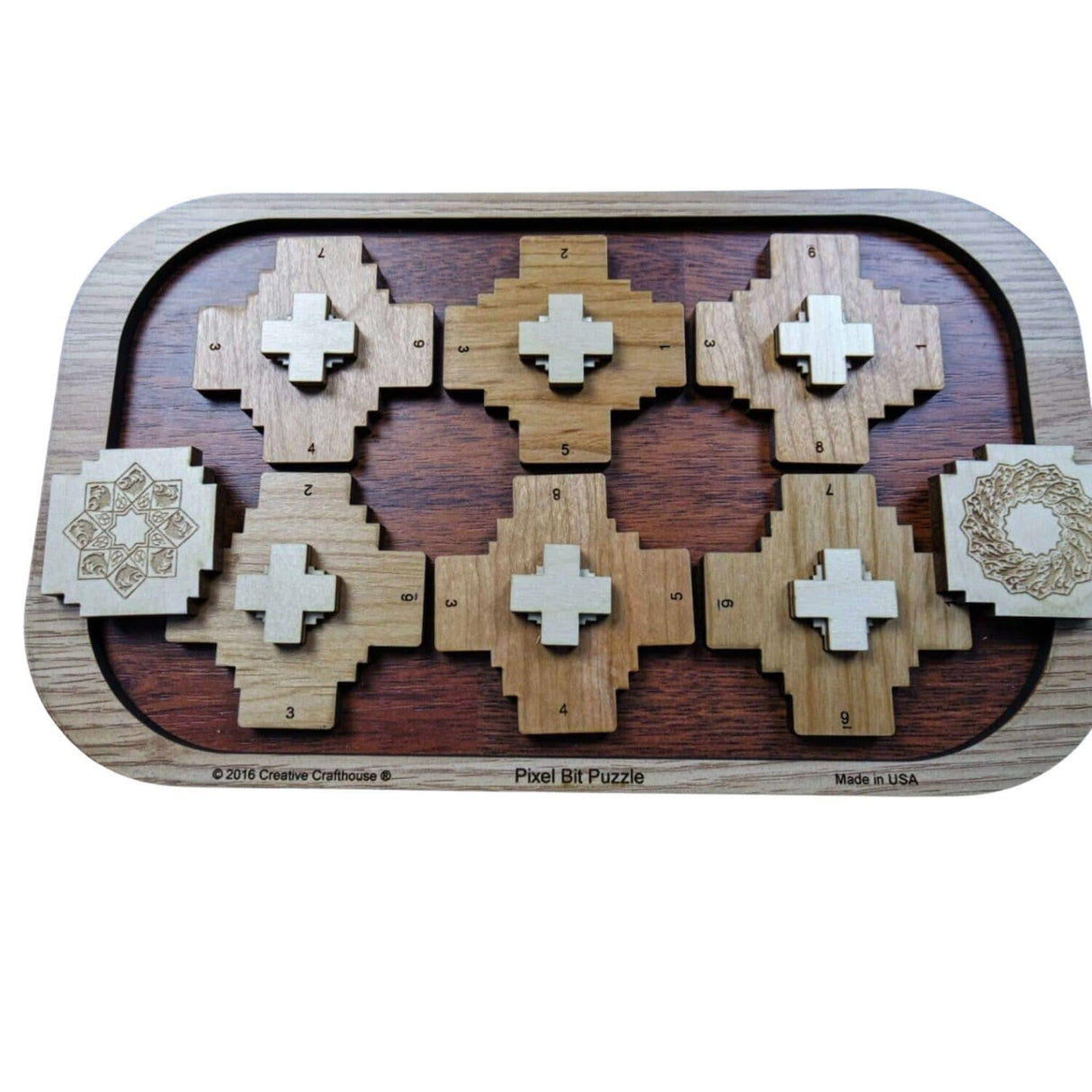 Pixel Bit Puzzle – Handcrafted Escape Room Puzzle - Creative Crafthouse