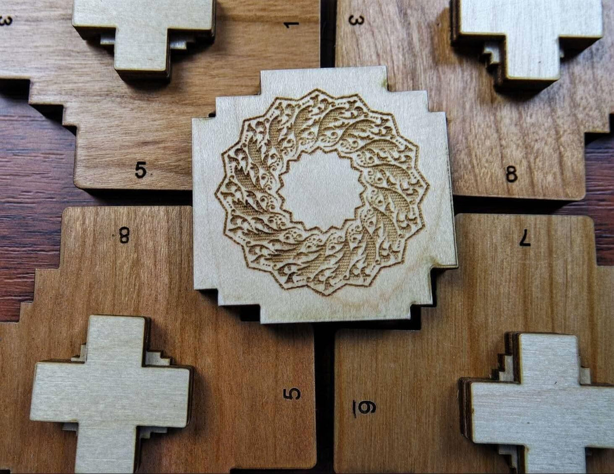 Pixel Bit Puzzle – Handcrafted Escape Room Puzzle - Creative Crafthouse