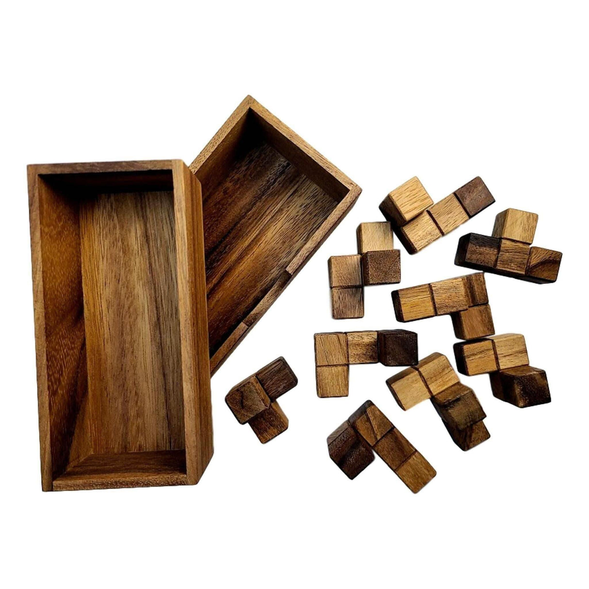 Procrastinator Puzzle – 20+ Wooden Brain Teaser Challenges - Creative Crafthouse