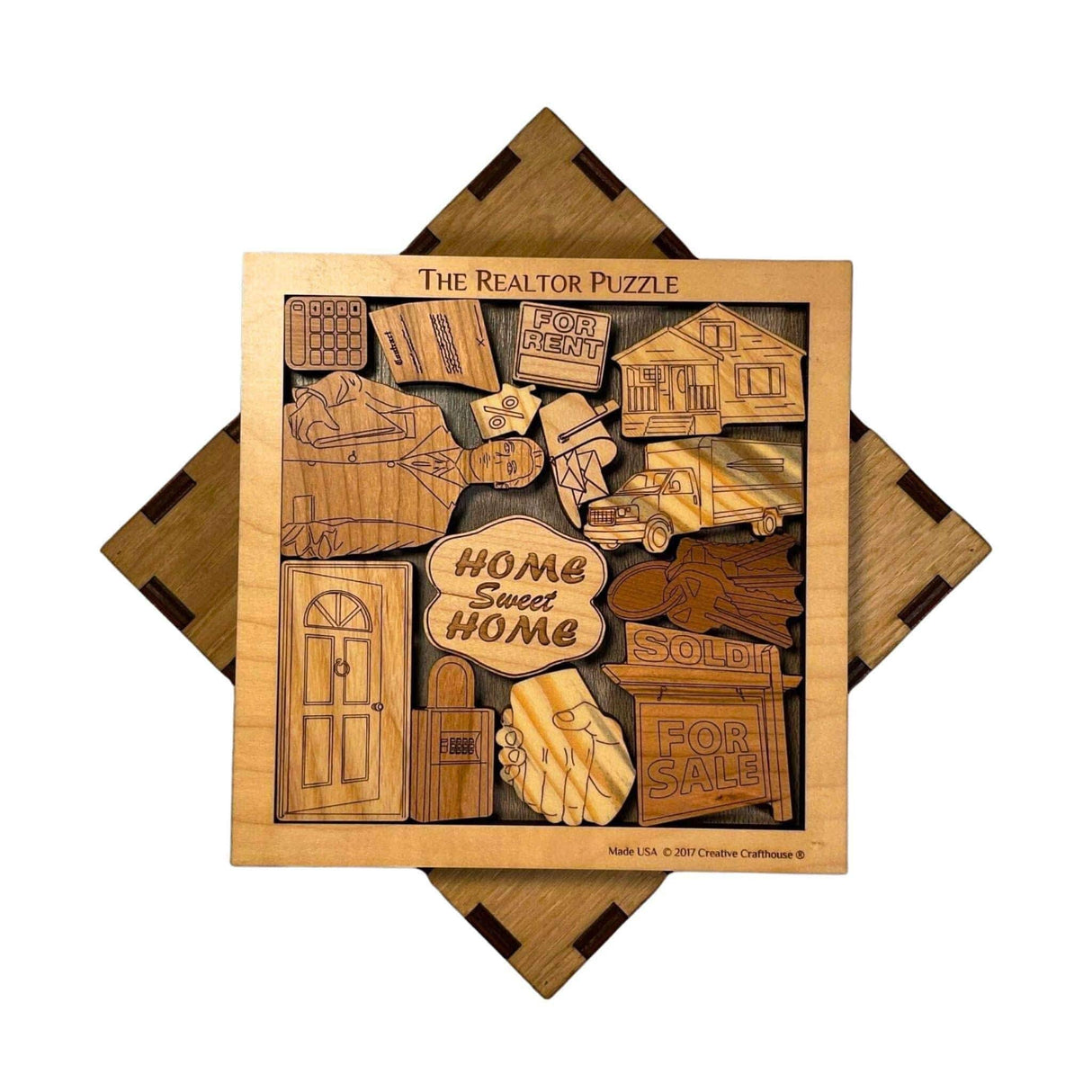 Personalized Realtor Puzzle – Gift for Real Estate Agents - Creative Crafthouse