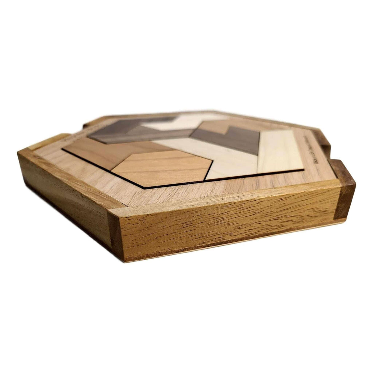 Rhombic Blocks – Stewart Coffin Design #122 Brain Teaser Puzzle - Challenging Puzzle - Gift for Hard To Buy for Teenager - Christmas Gift - Creative Crafthouse