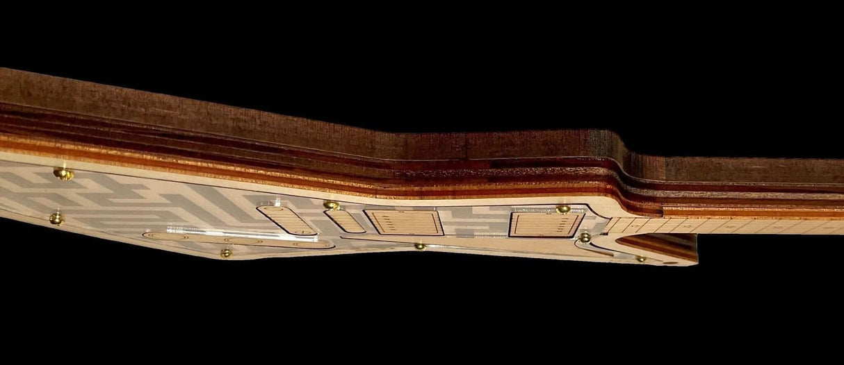 Rock Star Guitar Maze | Wood Puzzle for Musicians - Creative Crafthouse