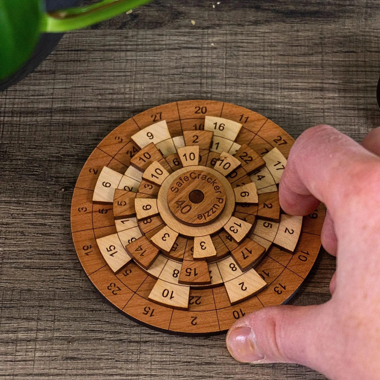 Safecracker 40 | Wooden Math Logic Puzzle - Creative Crafthouse