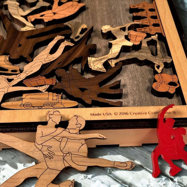 Skating Fanatics Puzzle – Personalized Gift for Ice Skaters - Creative Crafthouse