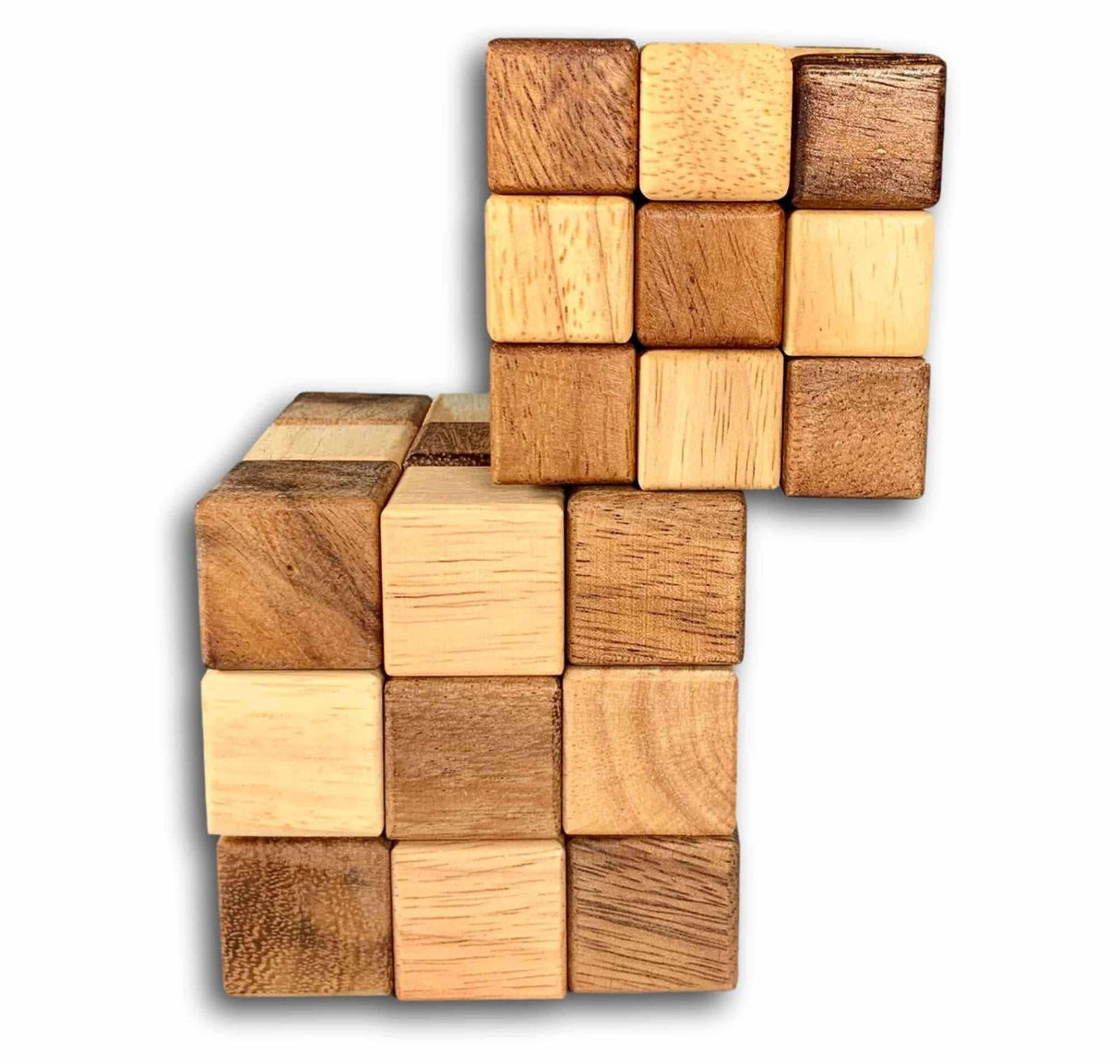 Snake - Wooden Dexterity Brain Teaser Puzzle - Creative Crafthouse