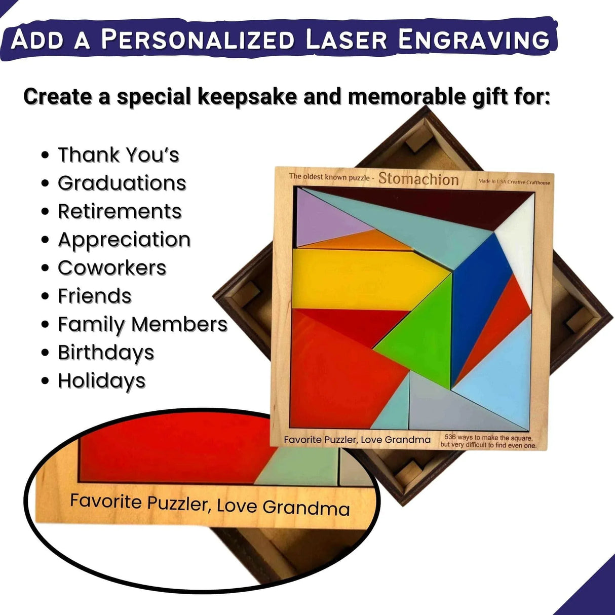 Stomachion or Ostomachion Puzzle - worlds oldest by Archimedes - very difficult with many challenges - Creative Crafthouse