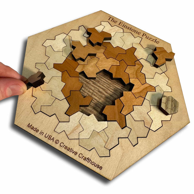 The Einstone Puzzle - Einstein Tile Packing Challenge - Creative Crafthouse