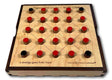 Tigers & Goats or Bagha Chal classic wood game with cover - Creative Crafthouse