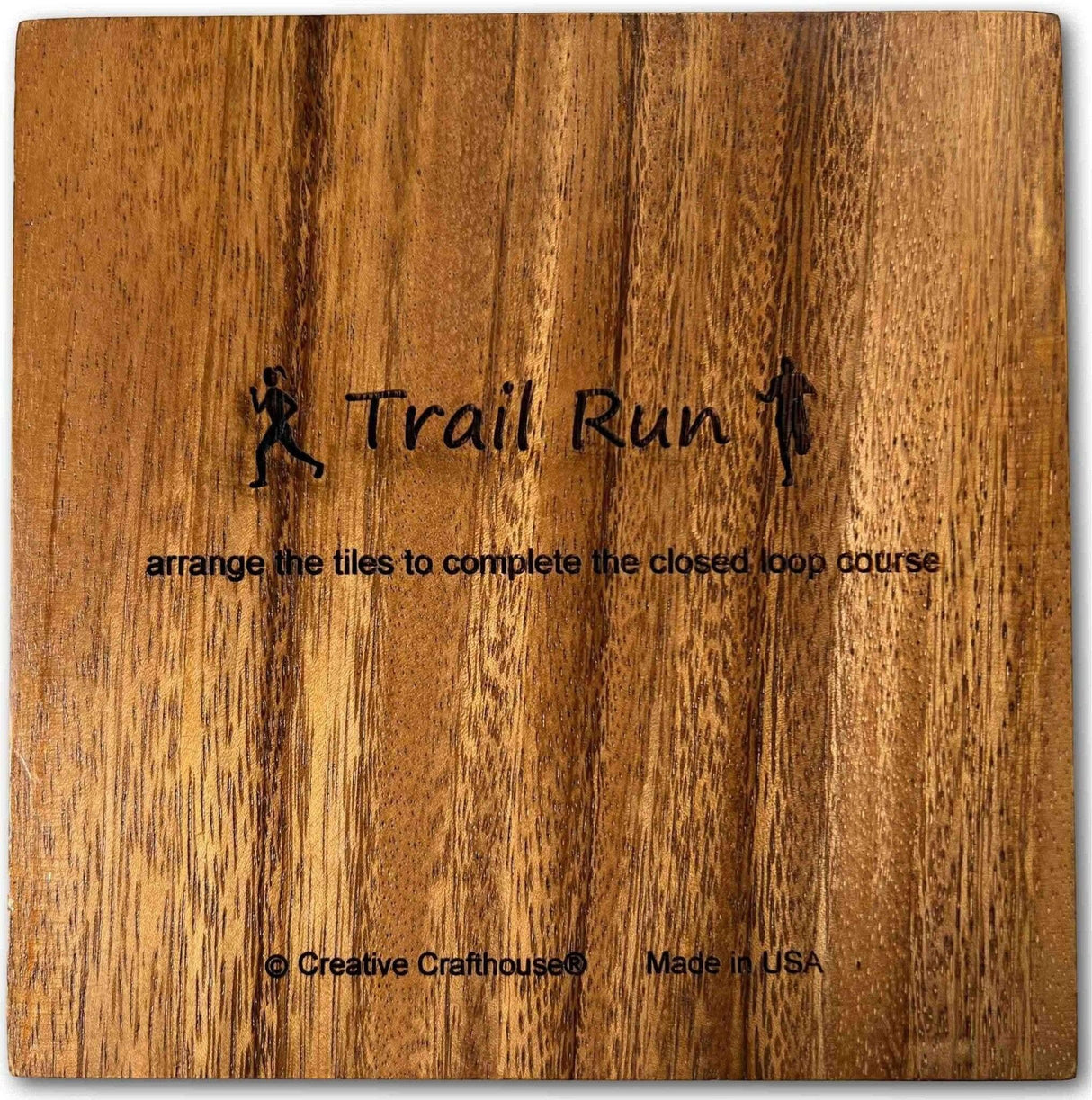 Trail Run Wooden Puzzle - Complete the Trail to Win - Difficulty Level 6.5 out of 10 - Creative Crafthouse