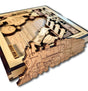 Train Heritage Wood Puzzle - Personalize with a Laser Engraved Name or Message - Creative Crafthouse