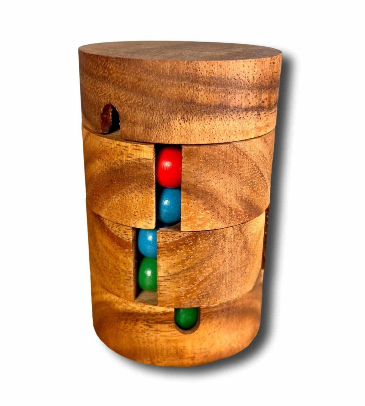 Twist and Shout - Handmade Puzzle for Smart Kids - Wooden Brain Teaser Puzzle Gift for Him - Creative Crafthouse