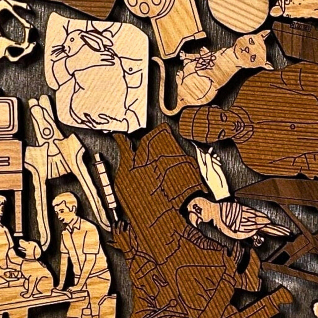 Veterinarian Puzzle Gift | Personalized Wooden Brain Teaser - Creative Crafthouse