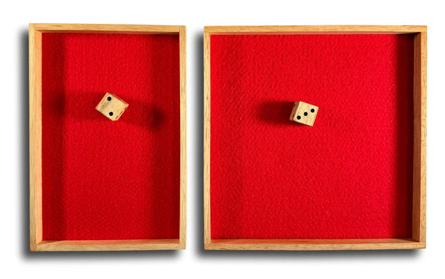 Wooden Game Trays | Felt Lined Puzzle Display - Creative Crafthouse