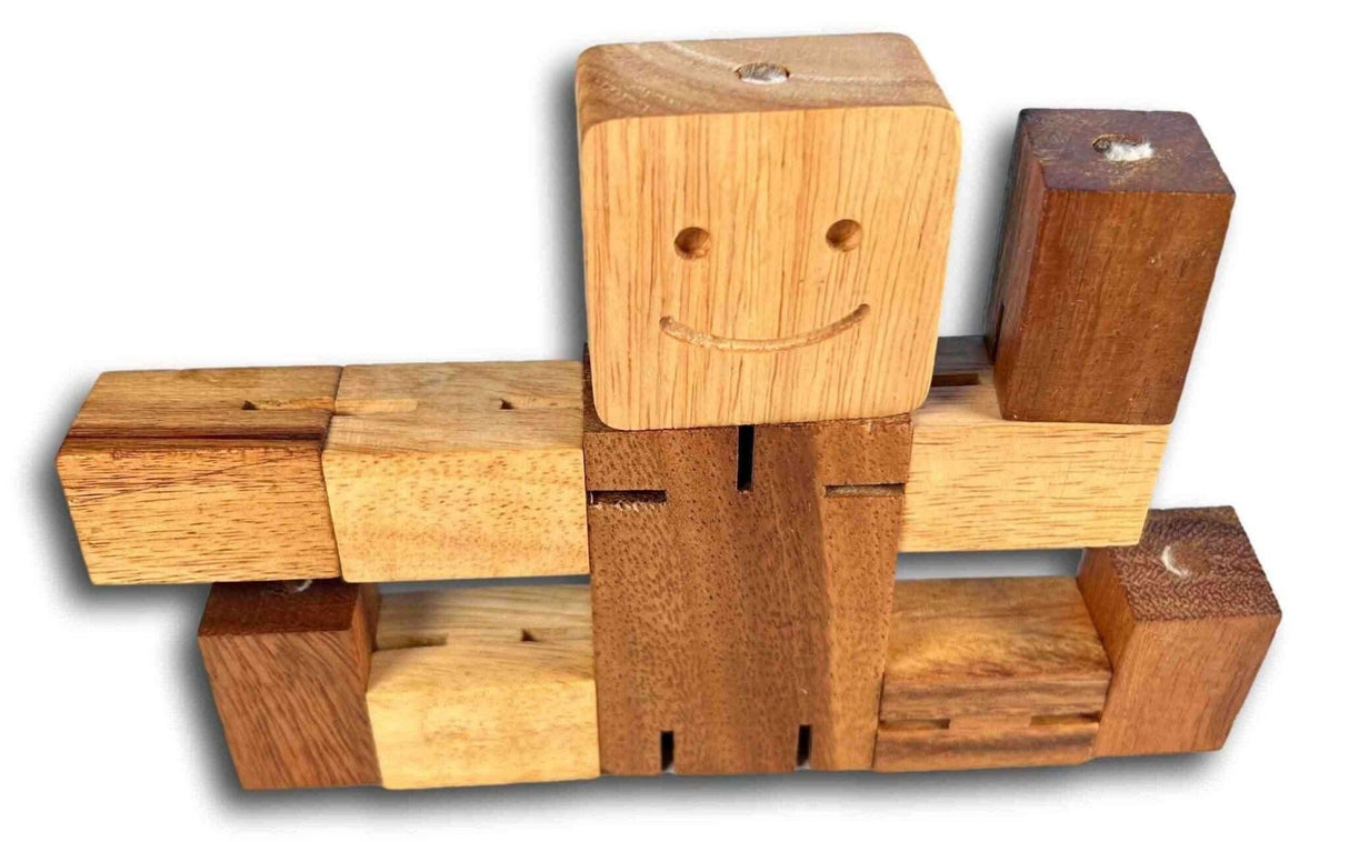 Woodie Man - A Wonderful Handmade Classic Children's Wood Toy - Creative Crafthouse