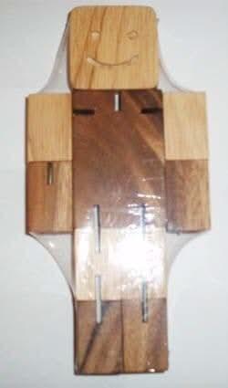 Woodie Man - A Wonderful Handmade Classic Children's Wood Toy - Creative Crafthouse