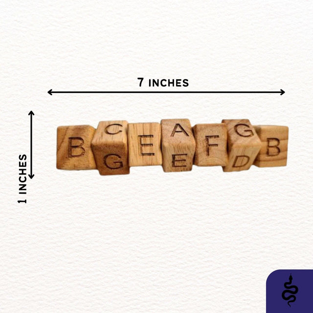 Word Snake 7 Wooden Brain Teaser - Pocket Sized Puzzle - Creative Crafthouse