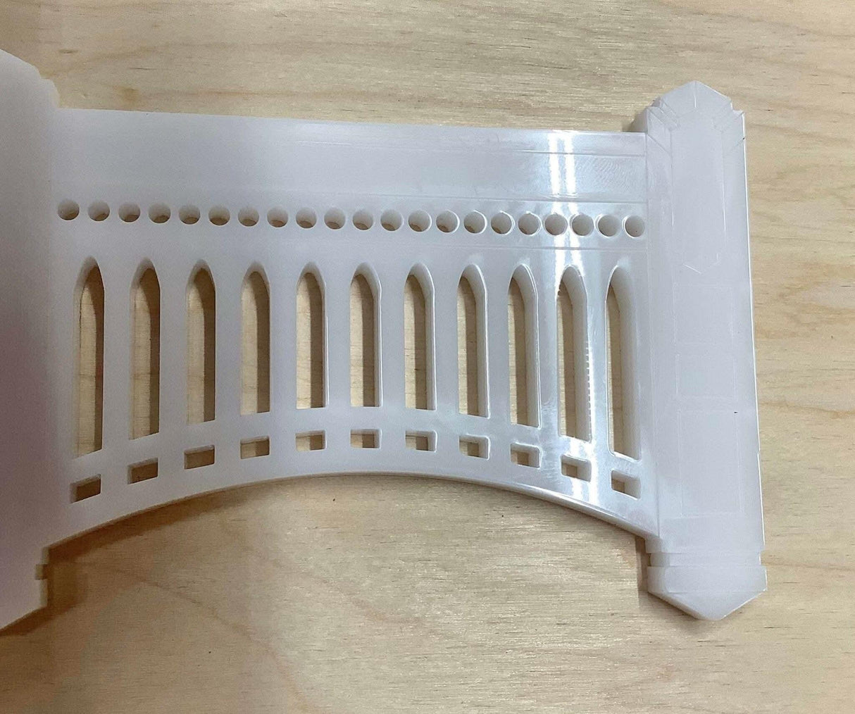 Yankee Façade Premium Size - 18” x 3.5” x 1/4" Thick White Acrylic New York Yankees Decor - Creative Crafthouse