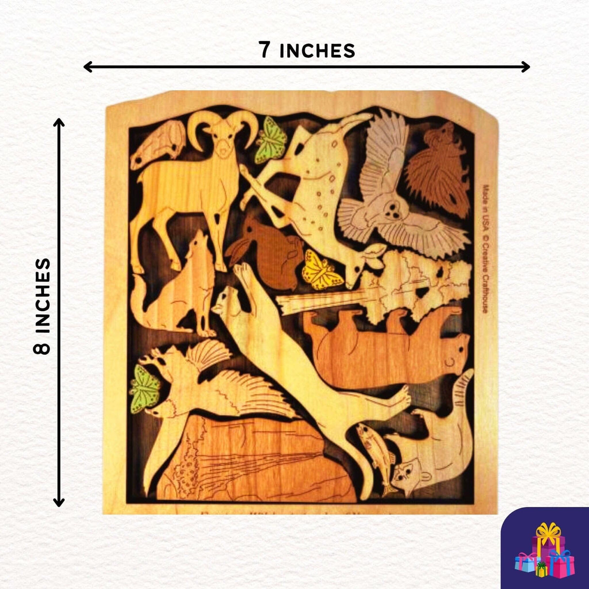 Yosemite Park Puzzle - Forever Wild - artistic and challenging - can be personalized - Creative Crafthouse