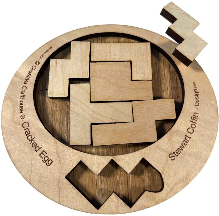 Wooden sales egg puzzle