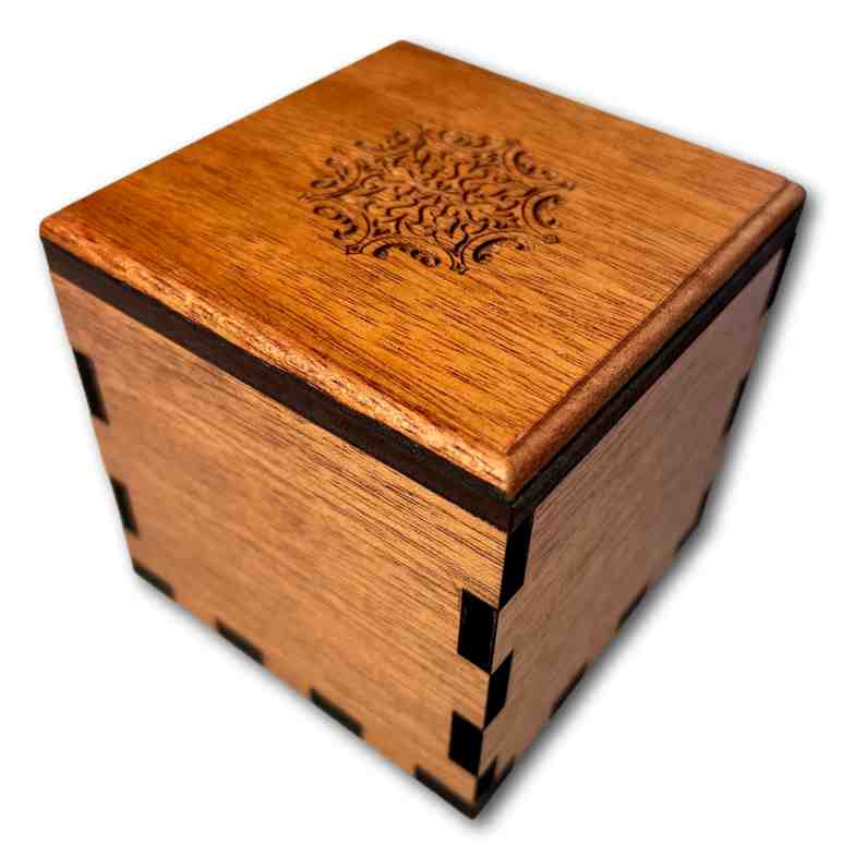 Secret Stash Box - Handmade Wooden Puzzle Box