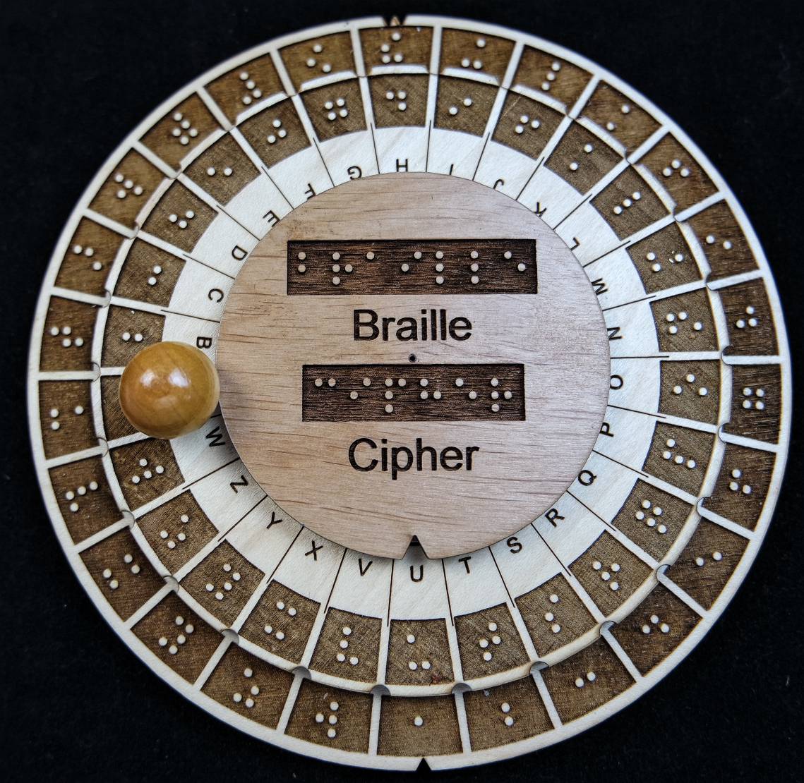 Braille Cipher- Encryption device for the blind