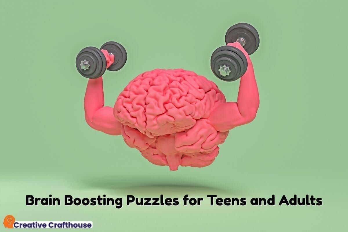 Brain-Boosting Puzzles for Teens and Adults - Creative Crafthouse