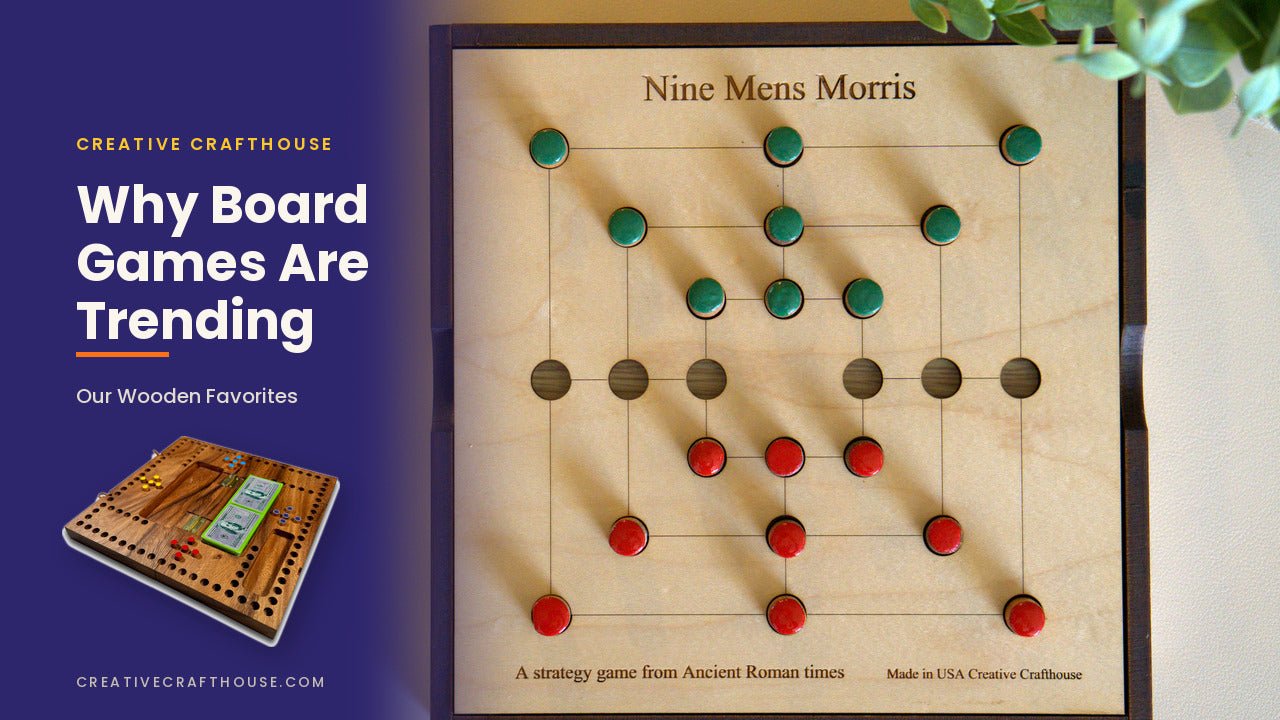 Why Board Games Are Trending (and the Favorites I Recommend) - Creative Crafthouse