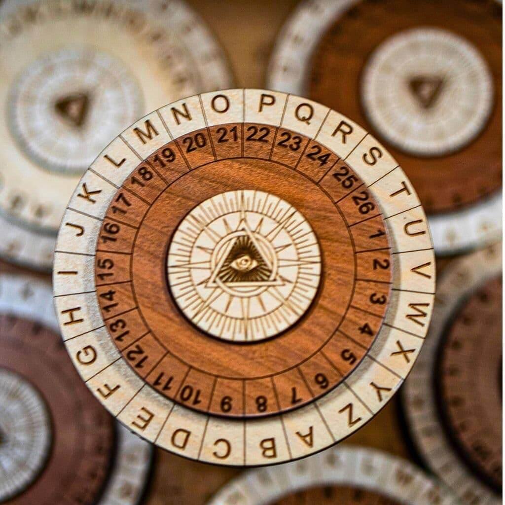Cipher Wheels and Enigma Machines - Creative Crafthouse