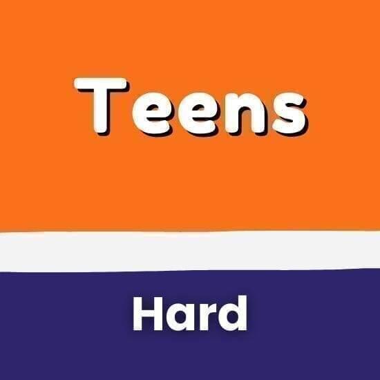Hard Puzzles for Teens - Creative Crafthouse