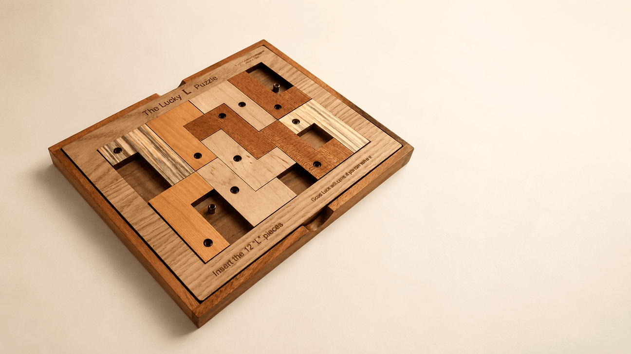 Wooden Puzzle and Game Gifts Under $50 - Creative Crafthouse