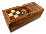 3 Wooden Puzzle Gift Set - Puzzle Lover's Gift for Kids Featuring the Soma Cube, Snake Cube, and Soccer Ball Brain Teasers - Creative Crafthouse