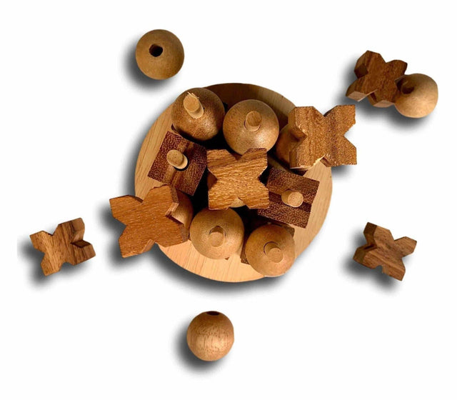 3D Tic Tac Toe: Unique Coffee Table Game for Kids & Adults - Add an Extra Dimensions of Strategy this Classic Game - Creative Crafthouse