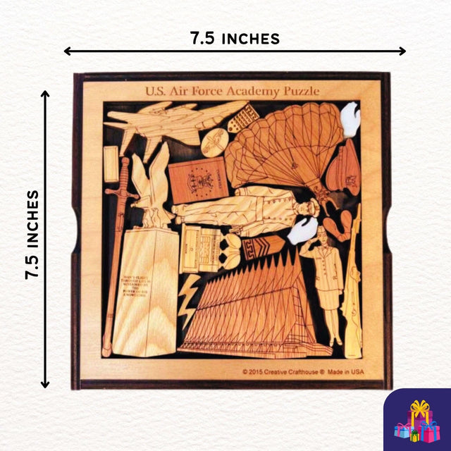 Air Force Academy Puzzle – artistic and challenging - can be personalized - Creative Crafthouse