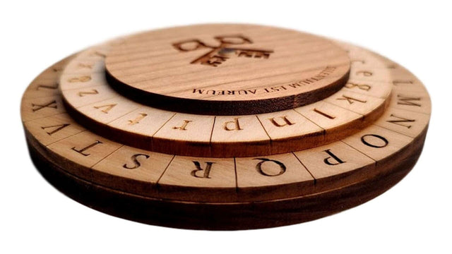 Alberti Cipher Disk - Encryption Device from 15th Century - Encryption & Decryption Machine - Creative Crafthouse