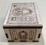 Hurricane Puzzle Box with Ancient Egypt Artwork - Creative Crafthouse