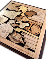 Anesthesiologist Puzzle Gift - artistic and challenging - can be personalized - Creative Crafthouse