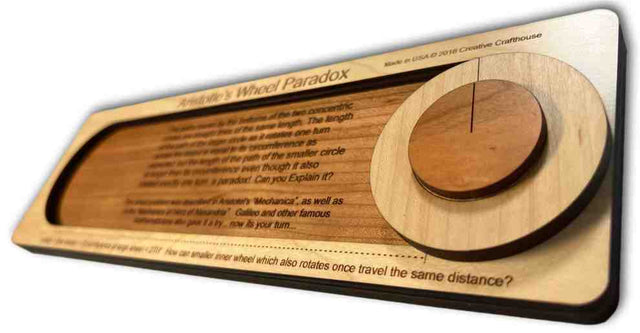 Aristotle’s Wheel Paradox Puzzle – Geometry & Physics Demonstration - Creative Crafthouse