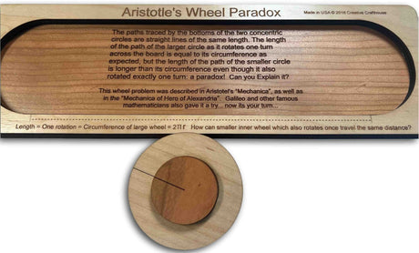 Aristotle's Wheel Paradox - Wooden Puzzle - Creative Crafthouse